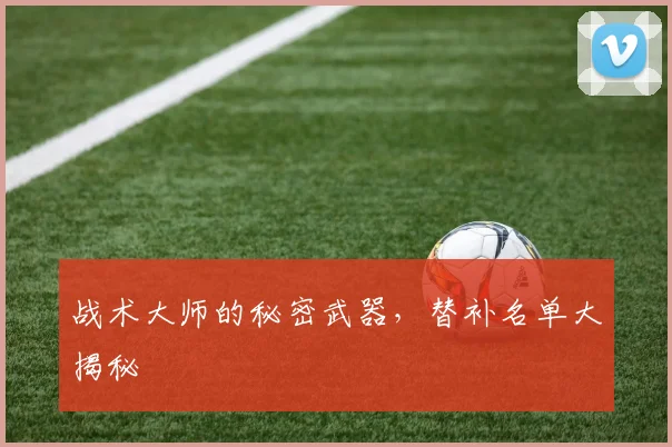 战术大师的秘密武器，替补名单大揭秘